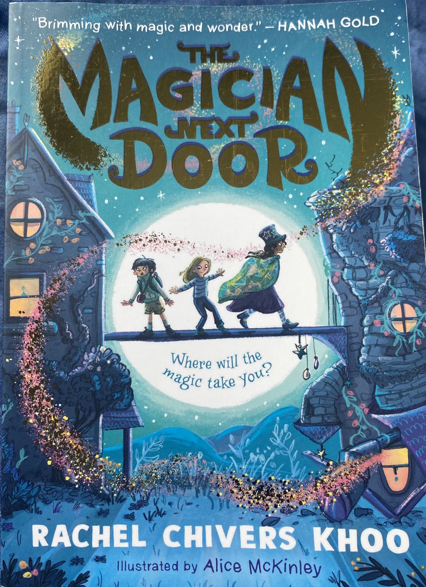 If you’re looking for magic and hope, @Rach_Khoo’s books are wonderful. Loved Wishkeeper’s Apprentice and have just finished The Magician Next Door- it is just as magical. I’d love to read them both with a LKS2 class ✨🫶