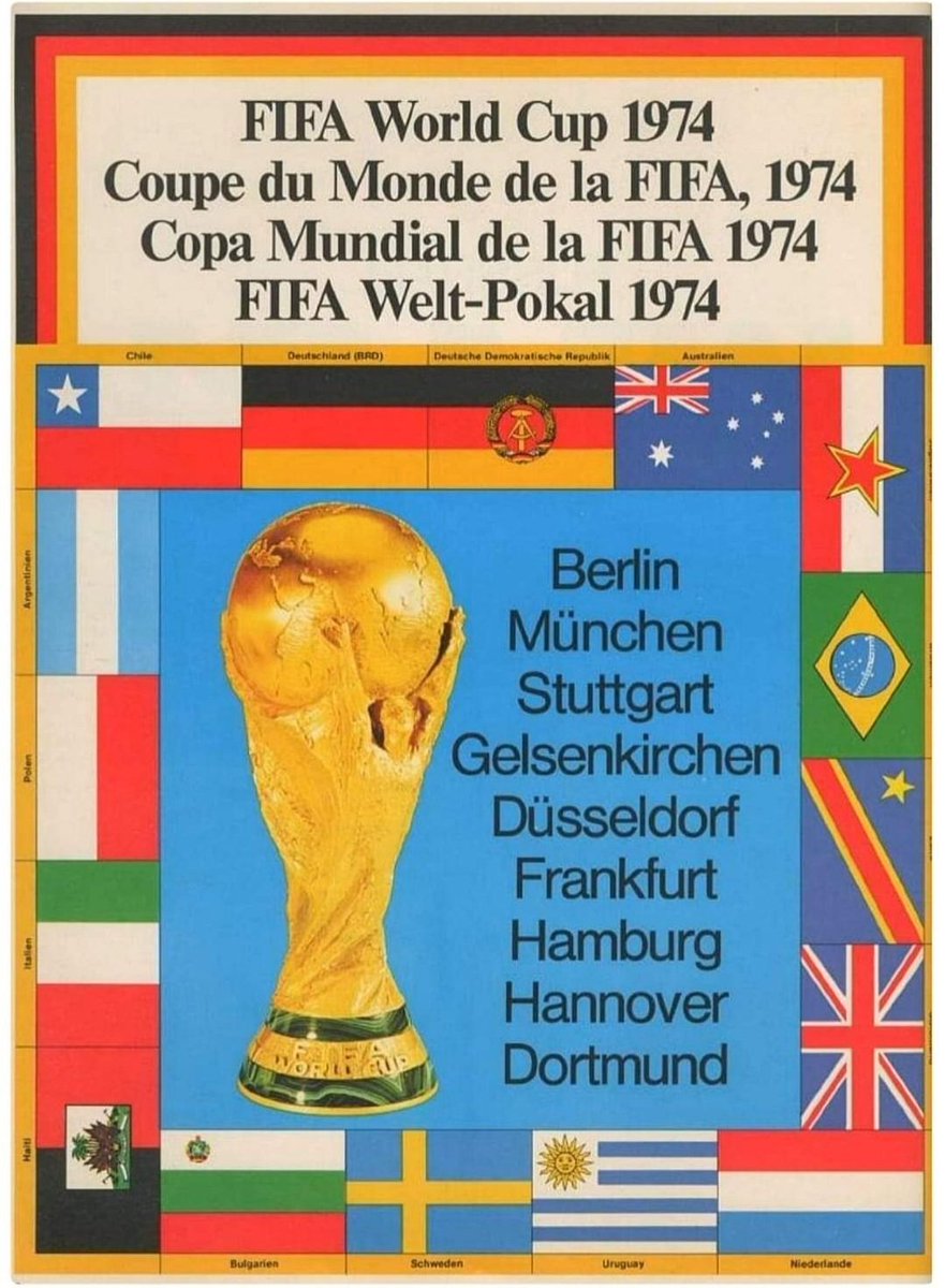 🇩🇪 #WorldCup74 - Participants & Venues 🇩🇪