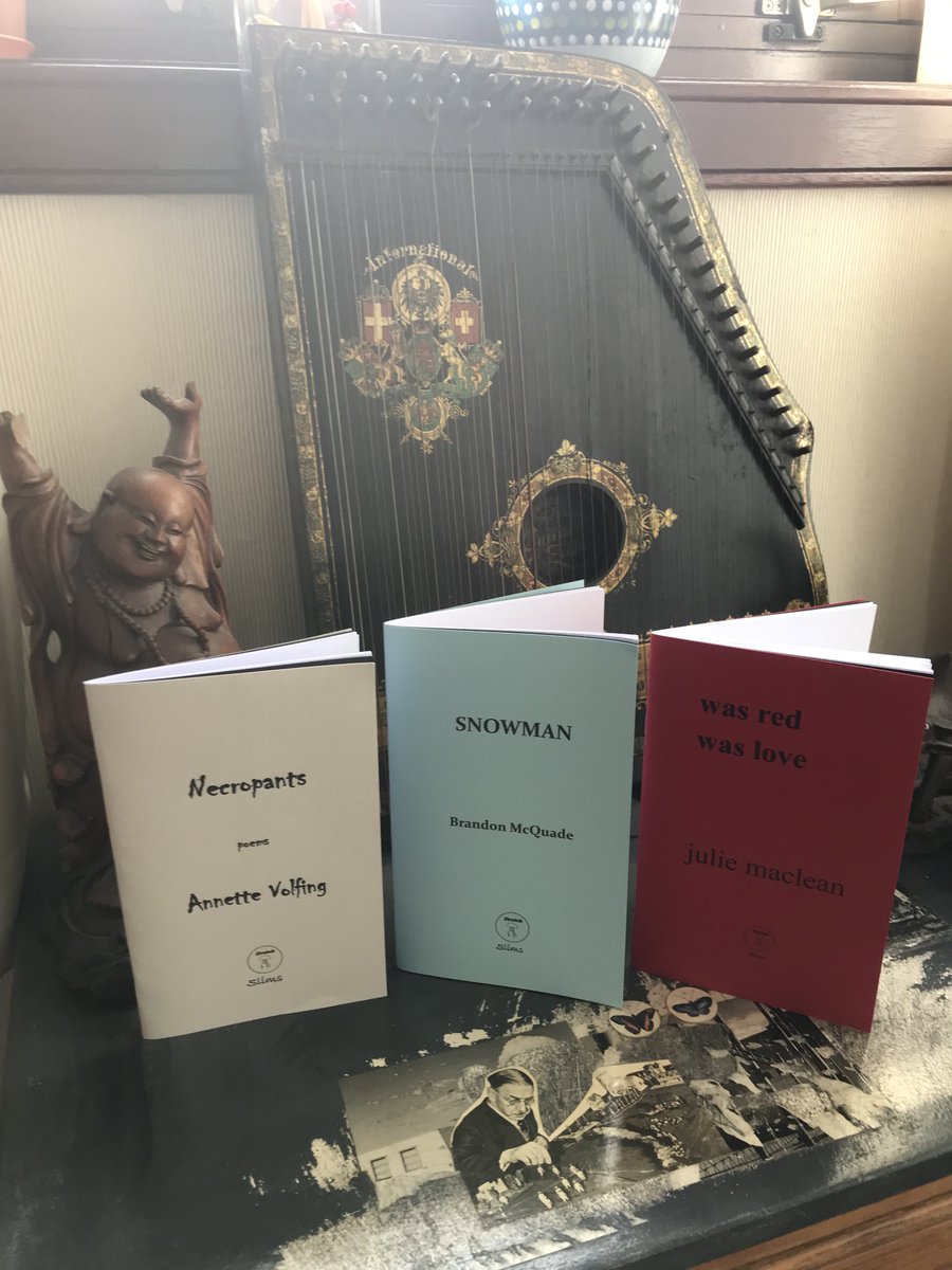 Three new Dreich Slims today from Annette Volfing, Brandon McQuade &amp; Julie Maclean
hybriddreich.co.uk/was-red-was-lo…

hybriddreich.co.uk/snowman-brando…

hybriddreich.co.uk/necropants-ann…