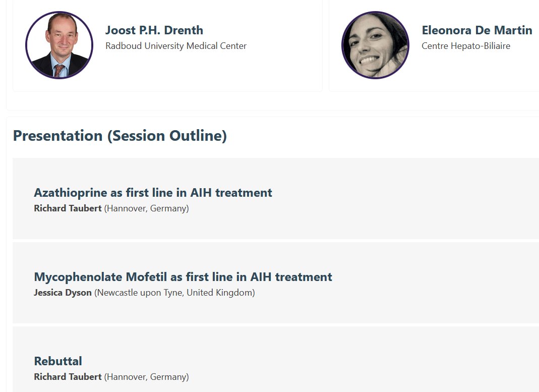 👁️ Browsing the #EASLCongress site 👍 @easlnews well done ‼️ 📆 Well connected to @outlook 🔀 Excellent to navigate 👇 Session on @AIH_Association with Eleonora De Martin @mghlivercenter @CincyKidsCALD @MichaelHenegha8 @ebtapper @dgoyesv events-apps.easl.eu/easl2024/en-GB…