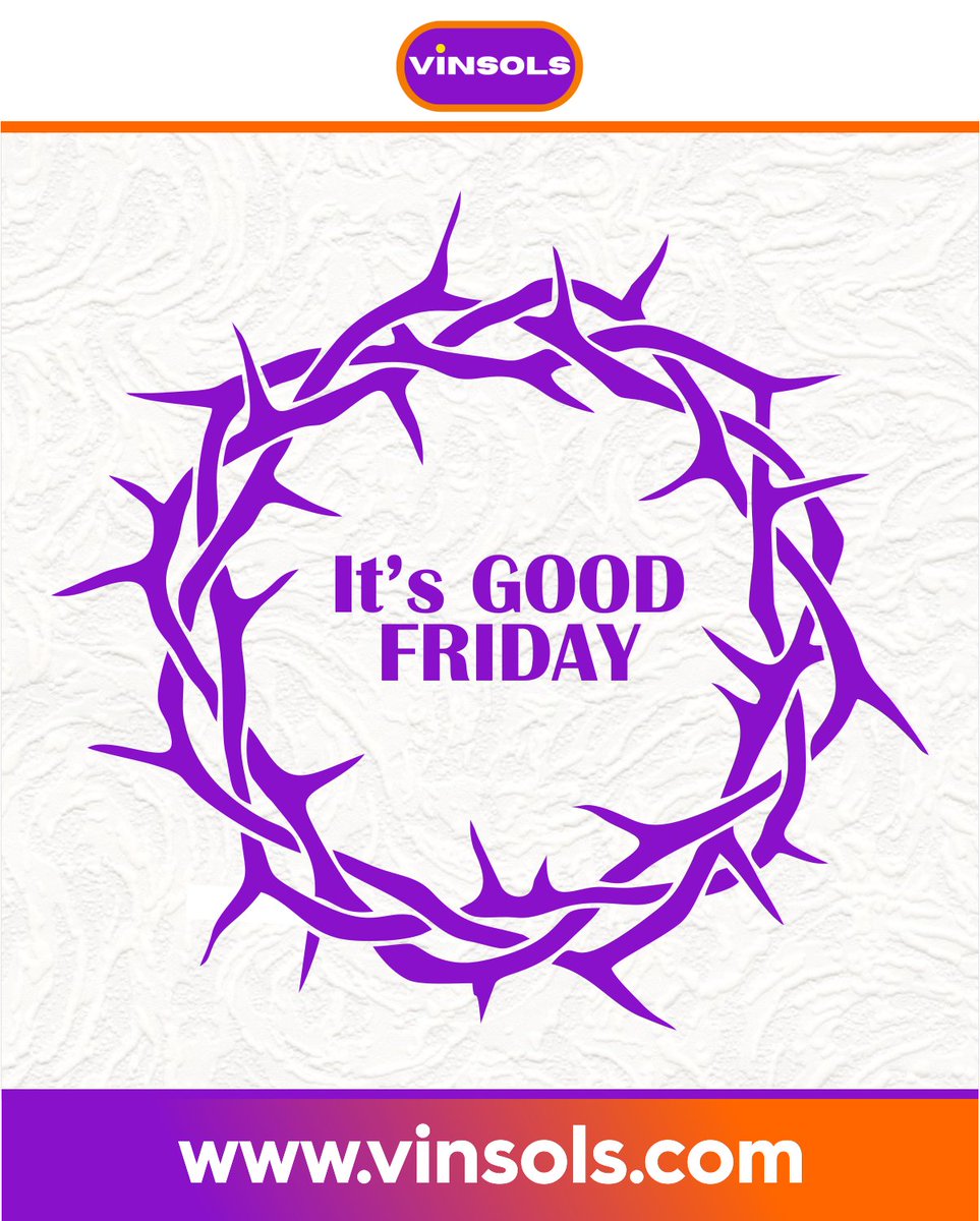 Wishing everyone a blessed #GoodFriday filled with reflection, gratitude, and hope. #Vinsols1 #vincheck  #EasterWeekend  #TGIF