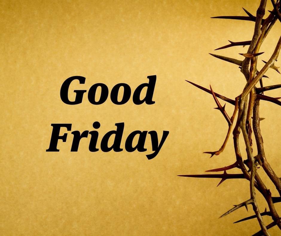 birdchadlouis's tweet photo. Good Friday 

That head, which angels with ceaseless praise adorn,
 Is pierced with crowded thorns.

That face, which our God with grace and beauty lit,
 Is marred by sinners’ spit.

Those eyes, outshining the sun’s most piercing light,
 Are dull as sable night.

Those ears, accustomed to praise from heaven’s host,
 Must hear his haters boast.

That mouth, whose wisdom the wisest could enthrall,
 Tastes vinegar and gall.

Those feet, whose footstool is this terrestrial sphere,
 To bloody wood adhere.

Those hands, which stretched out the heavens like a tent,
 By spikes in twain are rent.

That tongue, uninjured, shall cry from that cursed tree,
 A prayer of love for me.