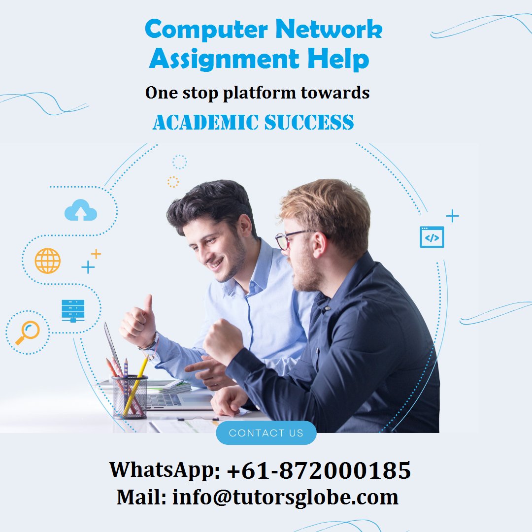 Meet our best minds to get thought-provoking Computer Network Assignment Help service for getting exceptional results! #ComputerNetworkAssignmentHelp #NetworkConnection #DataLinkLayer #NetworkTopologies #RoutingAlgorithms #MobileNetworks #NetworkManagement #TransportLayer #VPN