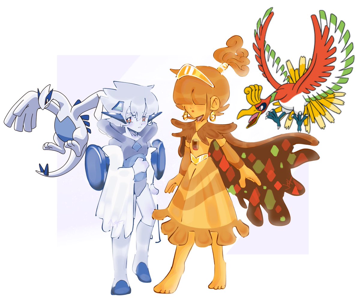 Cybbor6's tweet photo. Silver and Gold gemsonas based on Lugia and Ho-oh!
#StevenUniverse #gemgalaxies #stevenuniverseoc #stevenuniversegemsona #gemsona #gemsonaoc #gemgalaxiesoc #pokemon #lugia #pokemonsilver #pokemongold #gem #art #cuteart #anime https://t.co/N9EylR3dLY