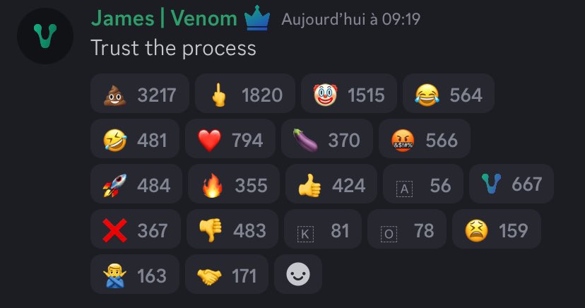 io_cipher's tweet photo. Community sentiment is huge ๐๐
#VENOMScam #VENOM #Venom3 $venom #VenomAirdop #venomfoundation #VenomNetwork #VenomTestnet https://t.co/vZyTPvHU3z