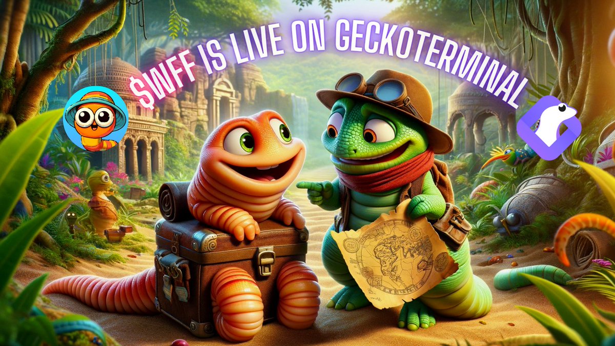 Let's go! 😎 

You can now monitor $WFF 🐛 on the real-time DEX tracker <a href="/GeckoTerminal/">GeckoTerminal</a> 🦎 

Link: geckoterminal.com/fx/pools/0x886…

#wormsforfun #GeckoTerminal