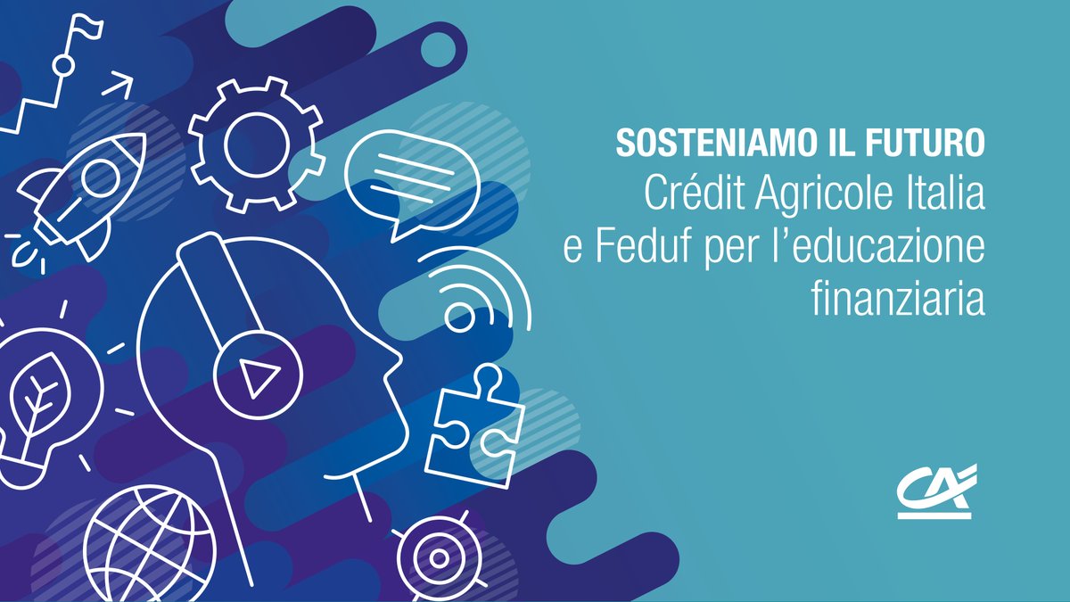 Termina “Sosteniamo il Futuro”, promosso da Crédit Agricole Italia e @feduf_ con @Amundi_ENG e Finanz: un ciclo di incontri di educazione finanziaria che ha coinvolto oltre 2.000 studentesse e studenti per riflettere su sostenibilità ed economia circolare. gruppo.credit-agricole.it/comunicati-sta…