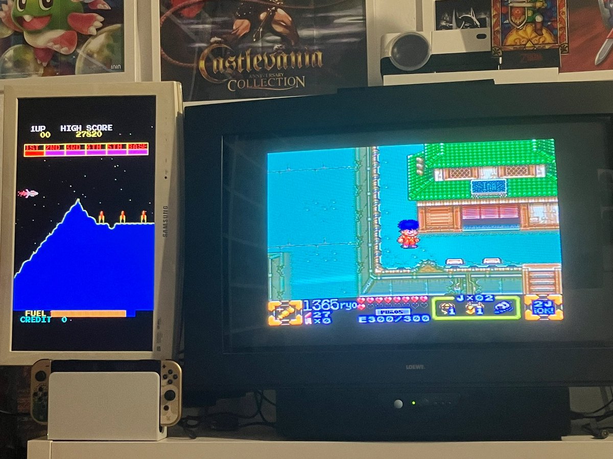 bitvivo's tweet photo. Good Morning #KONAMI #RETROGAMING #Scramble #Goemon3 https://t.co/iAOK1uu4uv