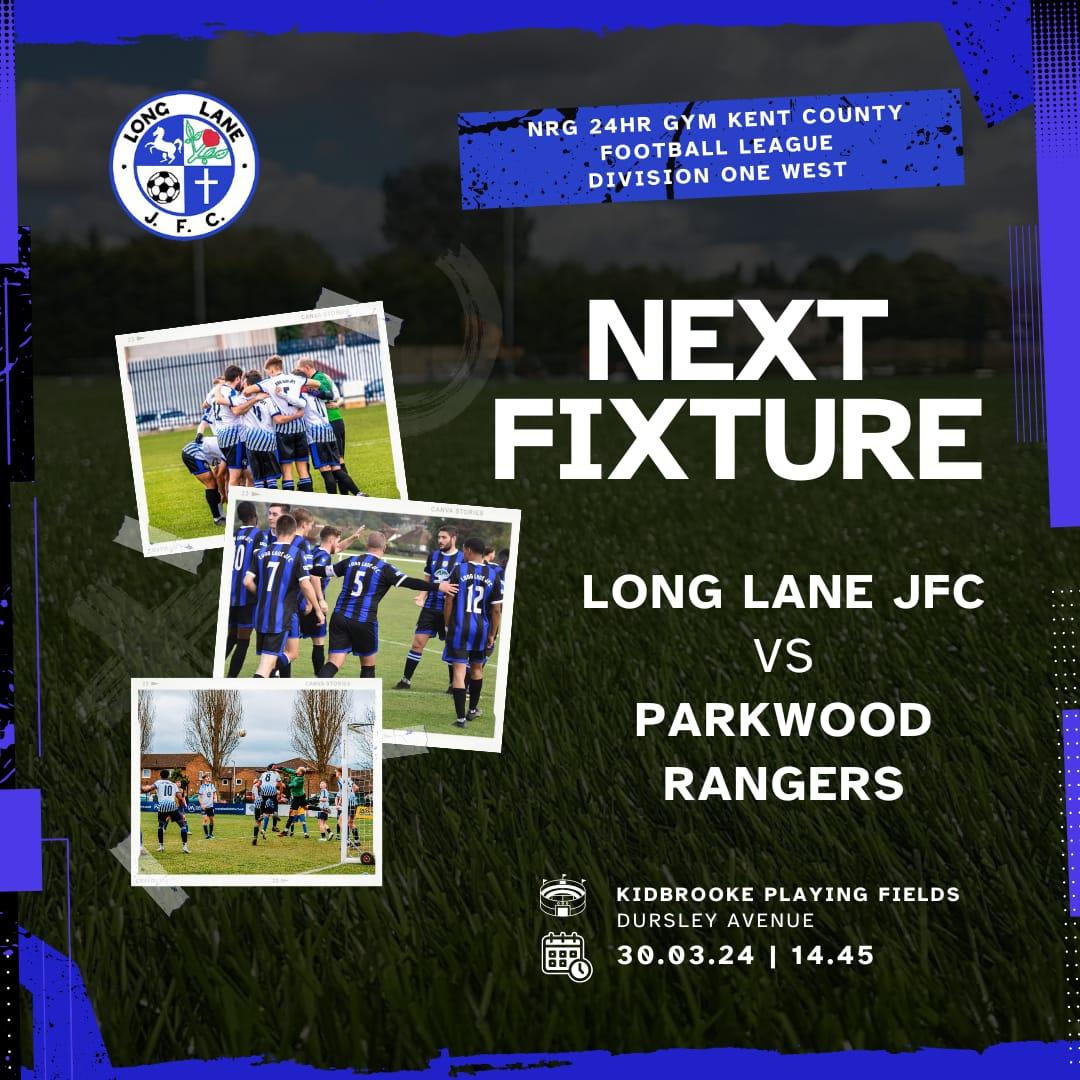 Next Up we take on @Parkwood_FC at home as we look to build on last weeks great result, always a tough game against what has become a familiar opposition over the years ⚽️ #upthelane @KCFL1516 @longlanejfc @DStribbling