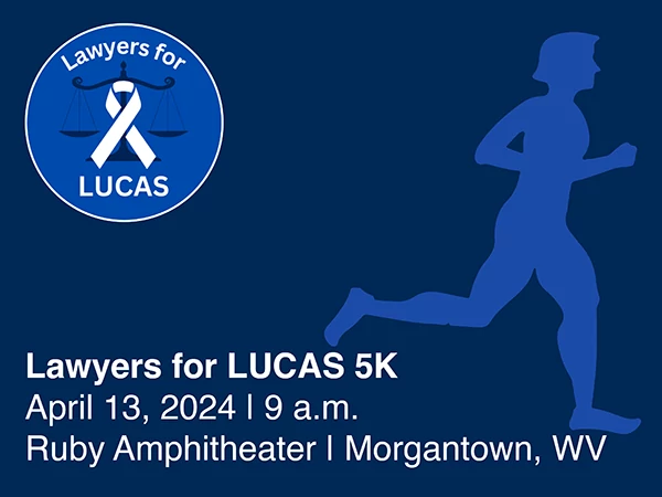Show your support for the WVU Cancer Institute's Mobile Lung Cancer Screening Unit, LUCAS at the Lawyers for LUCAS 5k on April 13th at Ruby Amphitheater. 🏃‍♂️👟 Register and learn more: give.wvu.edu/event/lawyers-…