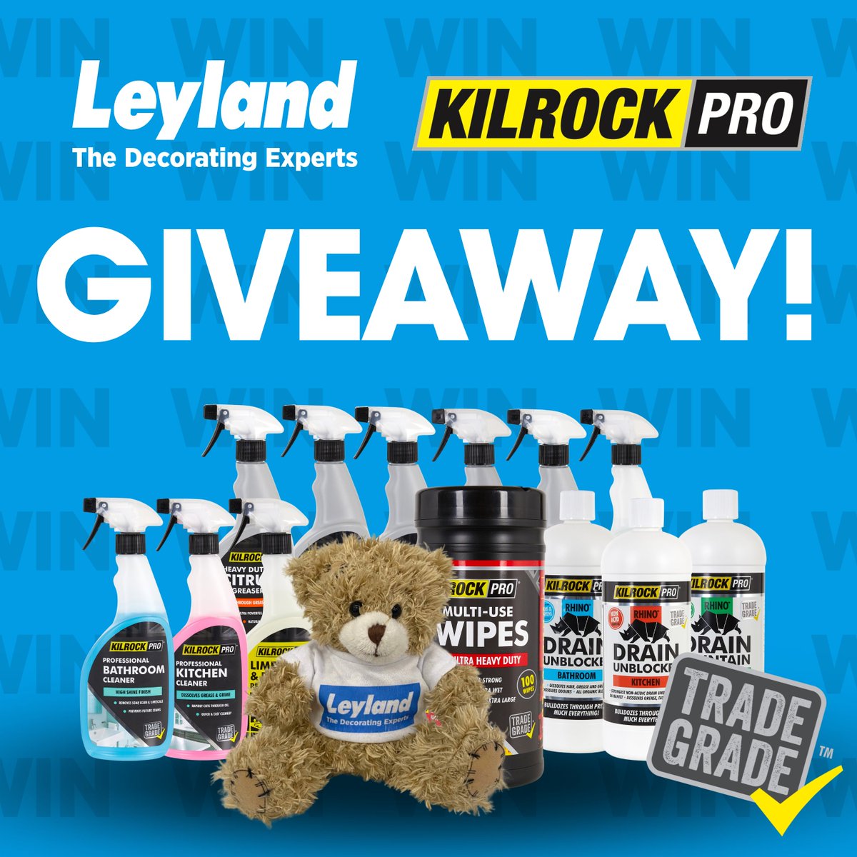 We've teamed up with KilrockPRO for the ULTIMATE Easter spring clean giveaway! 🧽 With a total of 13 products in one bundle, to enter simply: 💙 Like this post 💙 Comment below using the sponge '🧽' emoji 💙 Be sure to follow us T&C's apply* bit.ly/4ctPOJL