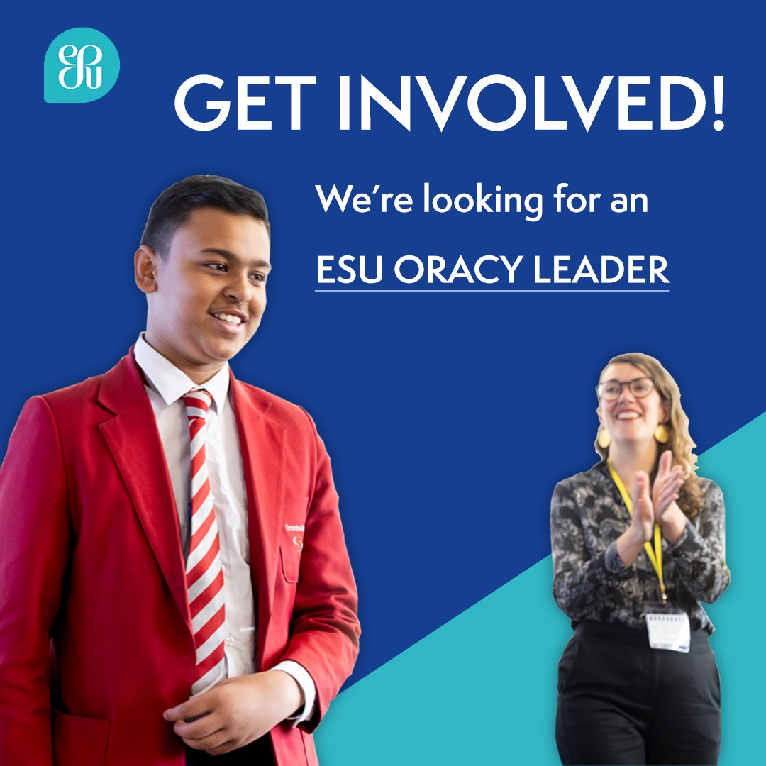 🌟 Join Our Team as an ESU Oracy Leader! 🌟 We are seeking passionate individuals to empower students' oracy skills! Help shape the future of communication through dynamic workshops. Get involved with empowering confident speakers here: e-su.org/47Wvltz
