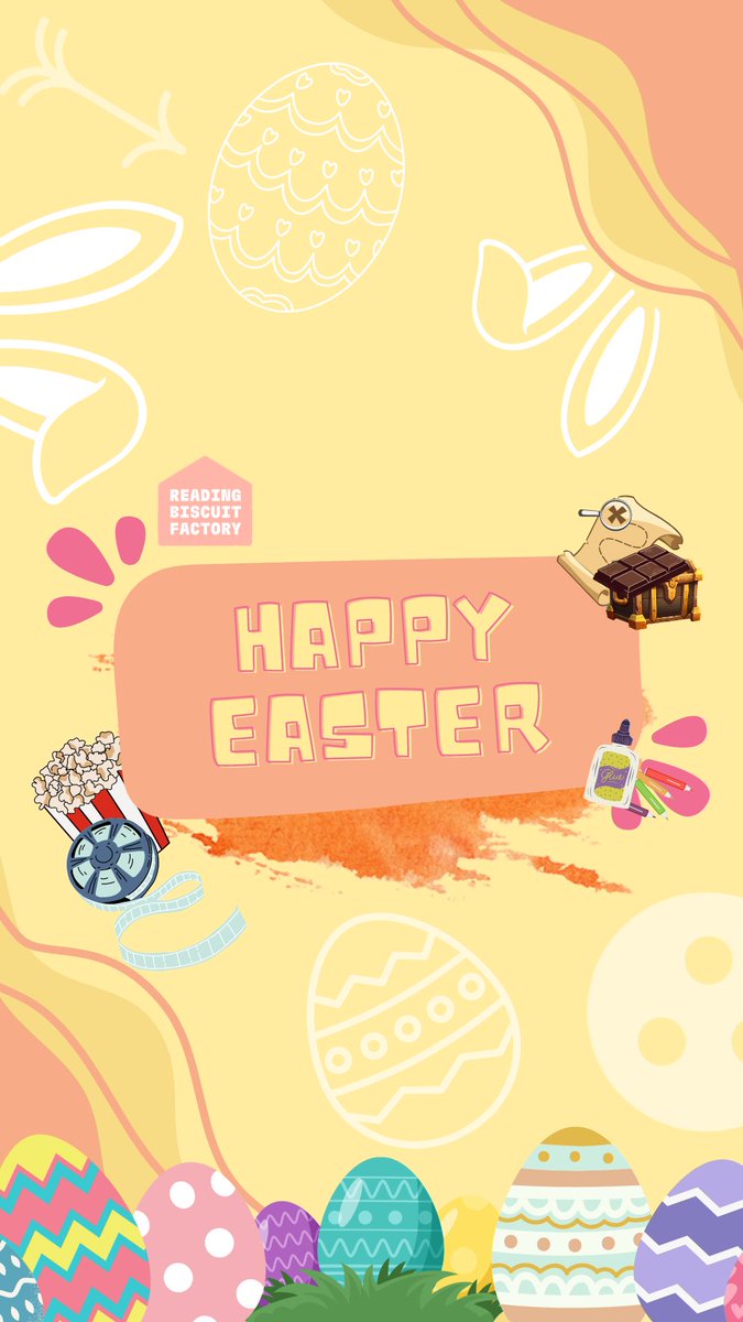 Hoppy Easter love from the Biscuit Factory 🐣 Remember to try out our in venue treasure hunt 🍫👀🐇 running until the end of half-term #easter2024 #Easter #EasterWeekend