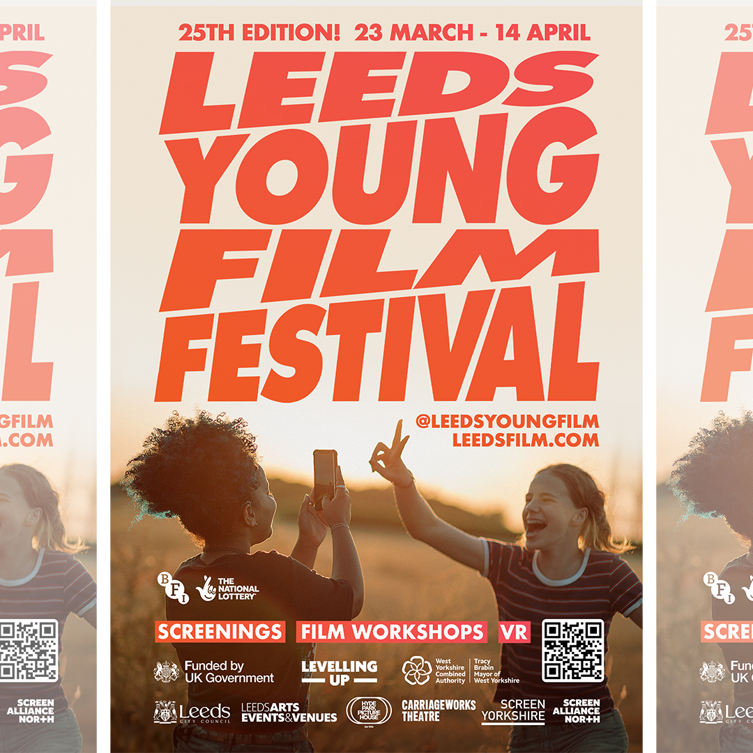 Tomorrow, @Leedsyoungfilm celebrates youth cinema with film screenings, interactive workshops, VR experiences and more 🎥✨

#LYFF2024 takes place at @HydeParkPH, @carriageworkstheatre, @keighleycreative, @theunit.bradford & @eurekamuseum for those in #Bradford and #Halifax!