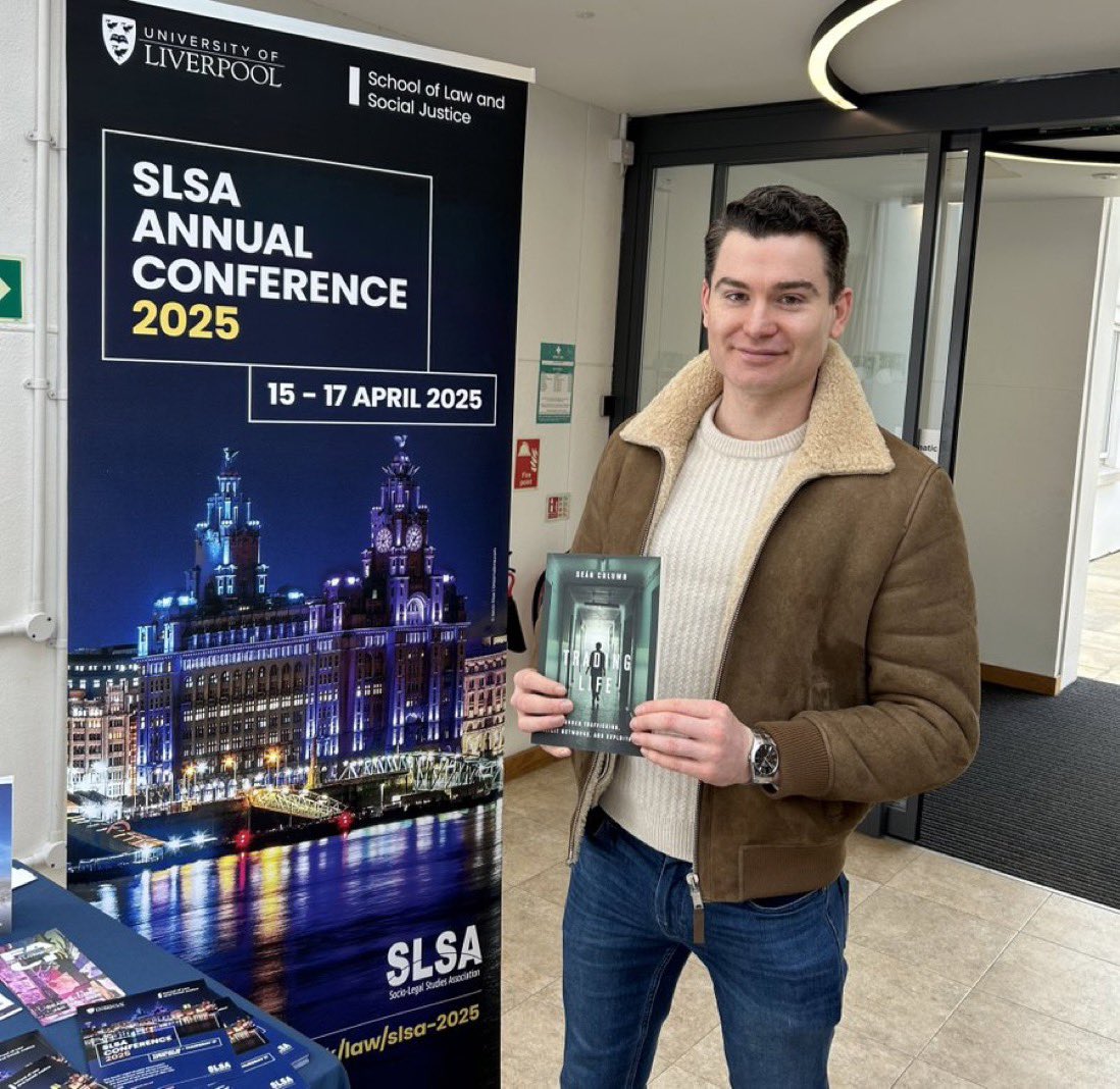 Congratulations to our researchers, Dr Seán Columb (@ColumbSean) and Dr Greg Davies, who were recognised for their outstanding contributions at @SLSA_UK Conference. Seán was awarded the prestigious SLSA Impact Prize. 👏 Read more ⤵️ liverpool.ac.uk/law-and-social…