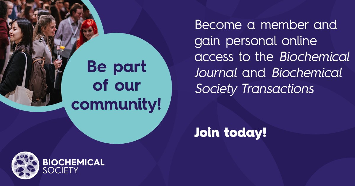 Thinking about Biochemical Society membership? Among our many benefits, membership provides you with personal online access to cutting-edge research and reviews from our journals @Biochem_Journal and #BiochemSocTrans – so join today! ow.ly/1hbO50R21nZ