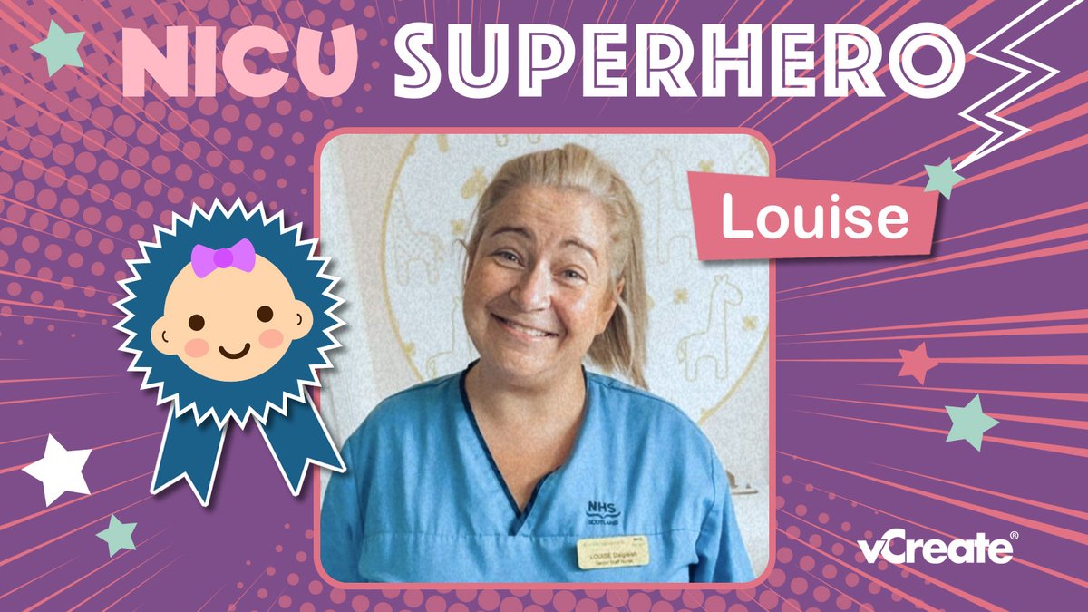 Louise from The Royal Hospital for Children in Glasgow is a #NICU Superhero! 👏 Louise has been nominated for our NICU Superhero Award by Morgan because she went above and beyond whilst caring for her daughter, Zara. Congratulations, Louise! 😍@HUGrhc @RHCGlasgow