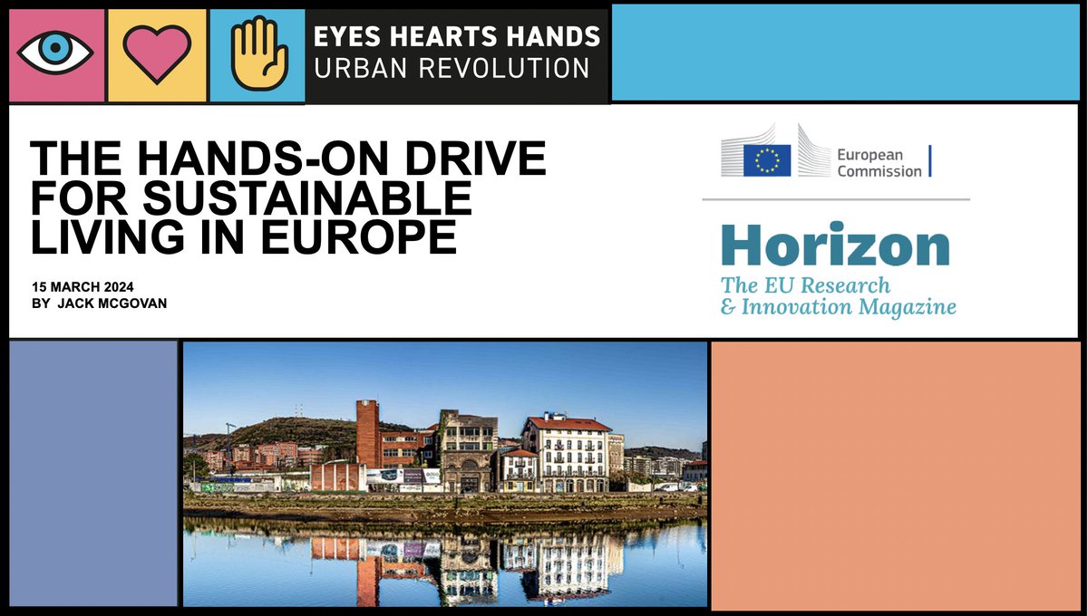 🌟 The Eyes Hearts Hands Urban Revolution Project has been featured in the Horizon Europe Magazine! Check out the article 👉 loom.ly/Y5dY-10 #UrbanRegeneration #SustainableCities #NewEuropeanBauhaus #NEB #LivingFutureEurope #EyesHeartsHands