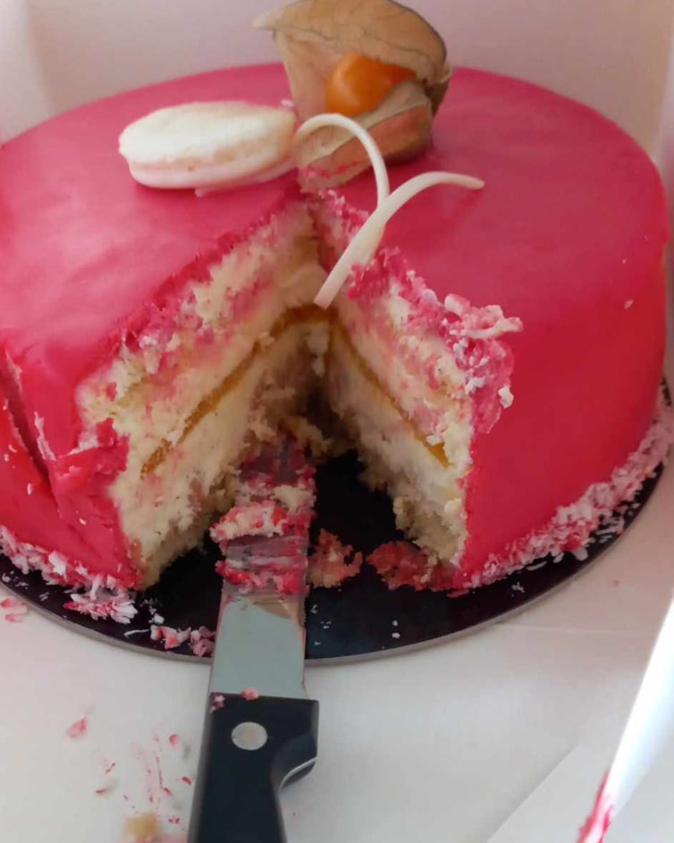 Had so grand cake yesterday....it was so so yummy.