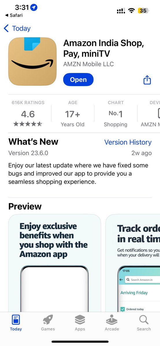 ravindrac's tweet photo. @AmazonHelp https://t.co/WL4HdVinoF