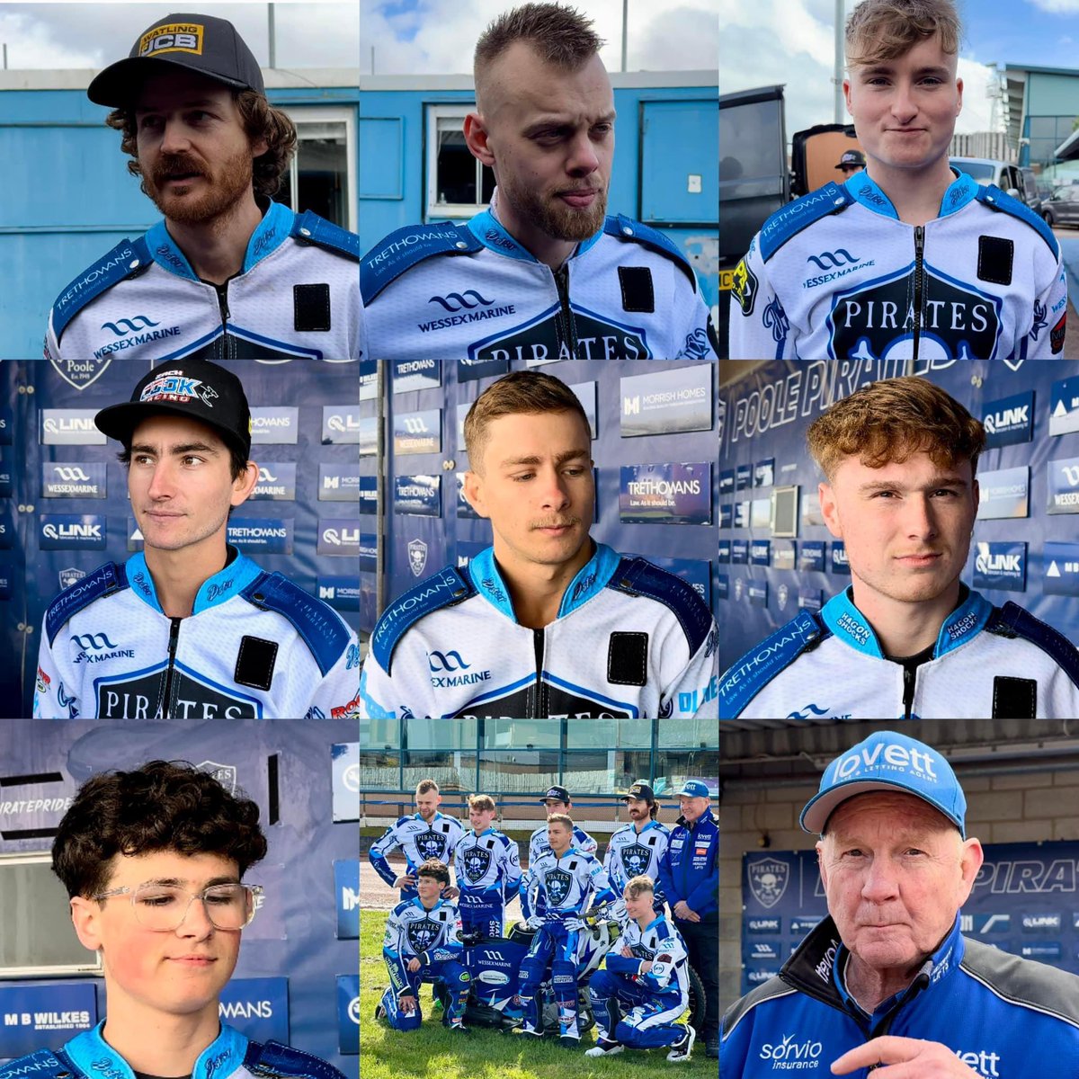 15HeatsLater's tweet photo. What better way to get prepare for today’s match than a PirateCast video!
PirateCast Press & Practise (try saying that five times fast!) interviews are now live! Check them out & spread the word!
https://t.co/Tc2VCjxJxm!
#piratecastlive #piratecast #piratepride #poolespeedway https://t.co/gLmtA7BezS