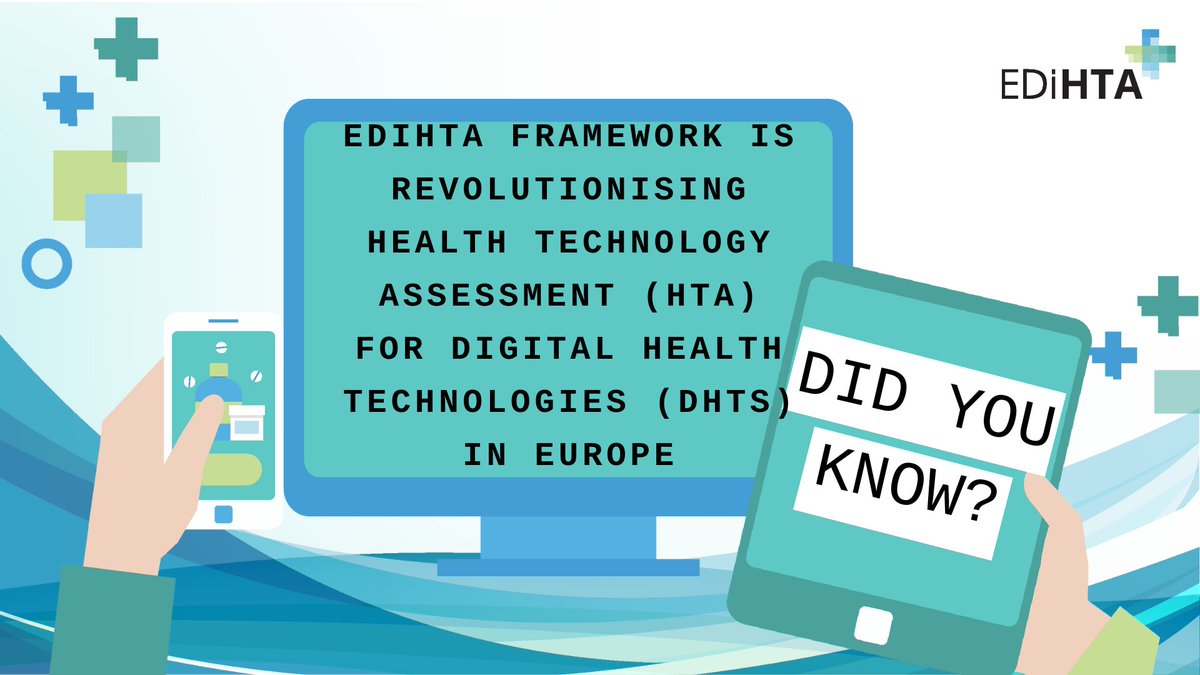 💡 #EDiHTA prioritise a new inclusive #HTA framework for EU's life science ecosystem, integrating diverse perspectives in #DHTs. 🎯 Ambition: an interactive, user-friendly HTA framework involving all stakeholders, ensuring impact across the health technology lifecycle🤝