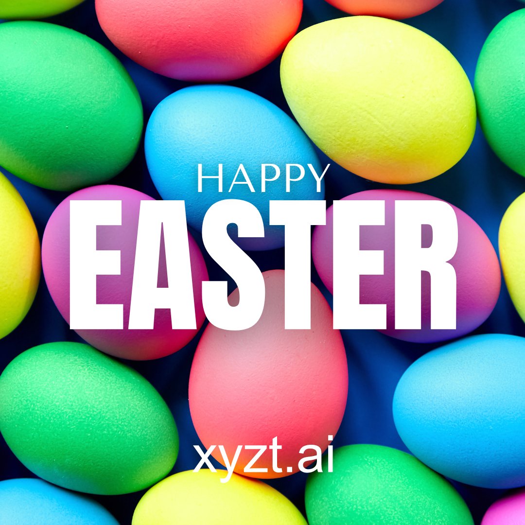 🐣 Happy Easter, everyone! 🐰

May today be filled with sunshine when hunting for an abundance of easter eggs! 😋