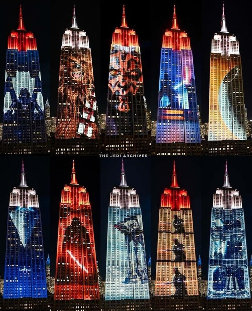 #MarchToMayThe4th Empire State building