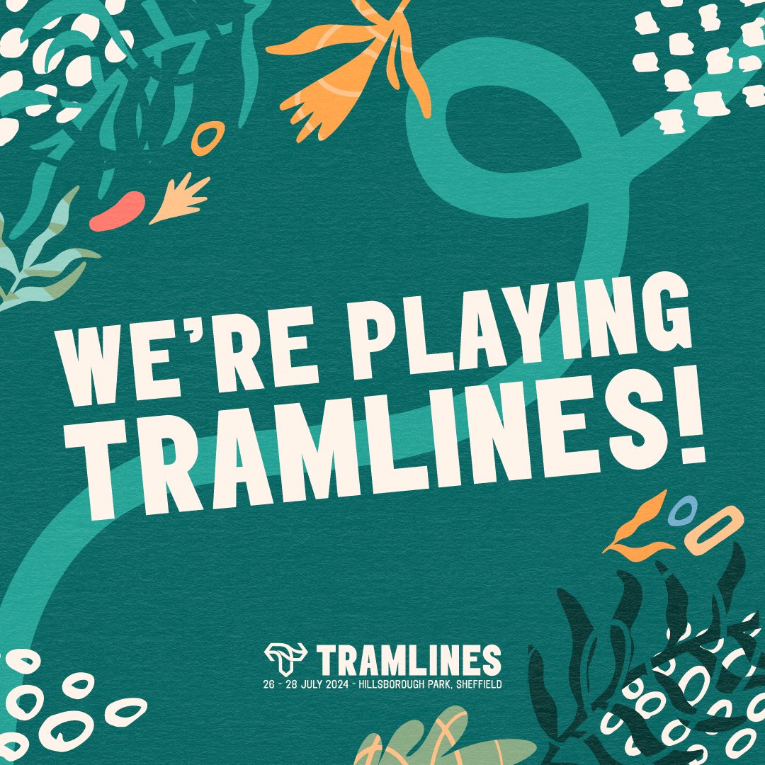 You’ll never guess what! We’re delighted to announce that we’ve been picked to play @tramlines this summer 🎉 We’d like to say a big thank you to everyone who voted for us and to the Sarah McNulty Power of Music Foundation for selecting us to play. See you in July! ❤️