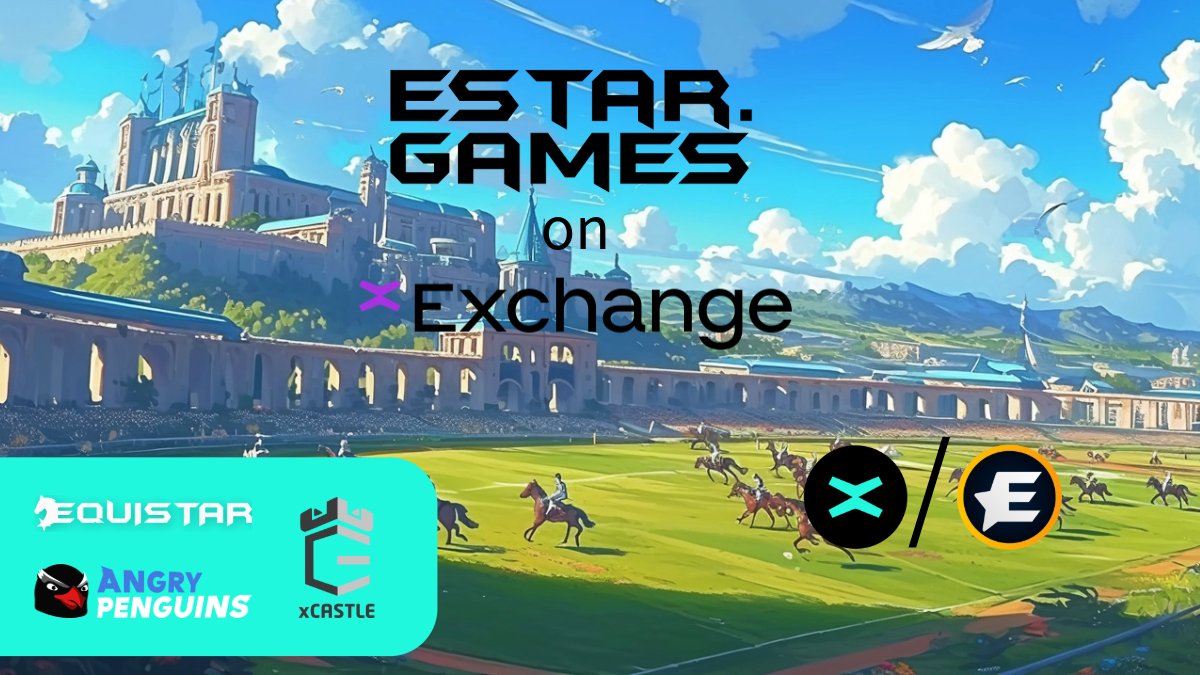 ESTAR.GAMES (@estartoken) on Twitter photo Great news #MultiversX! 🥰
The new pair launched on <a href="/xExchangeApp/">xExchange ⚡</a> $EGLD / $ESTAR is live!
Next stop community pool.
#Tokenlisting #Multiversxcommunity #MultiversxNFT Great news #MultiversX! 🥰
The new pair launched on <a href="/xExchangeApp/">xExchange ⚡</a> $EGLD / $ESTAR is live!
Next stop community pool.
#Tokenlisting #Multiversxcommunity #MultiversxNFT