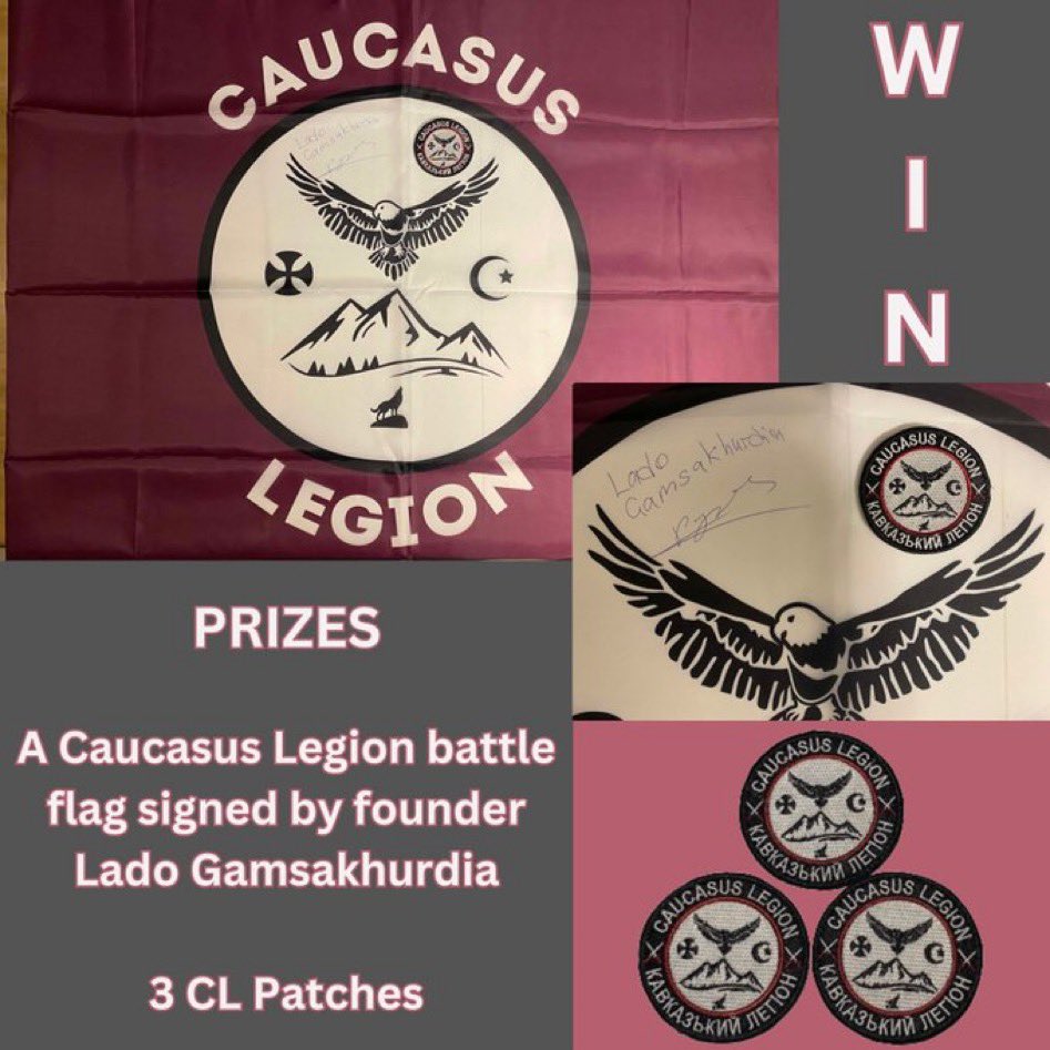 #NAFOfellas we have the winners of our #SignMyToonieTuesdayGrenade raffle, that we did in cooperation with @toonie_tuesday to support the legionnaires of @Caucasus_Legion 🦅🐺🇬🇪 ⬇️ Winners below⬇️
