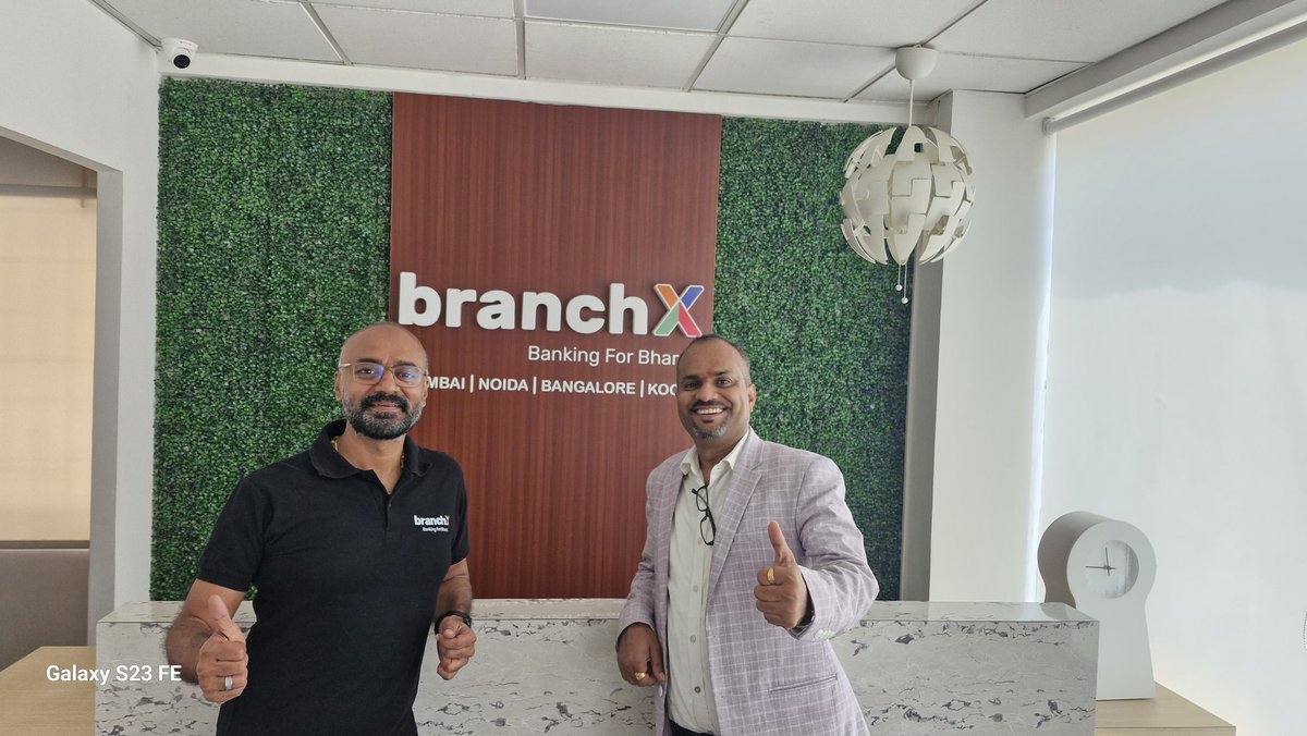 Great to see Fintech Building for Bharat at #branchx 🇮🇳