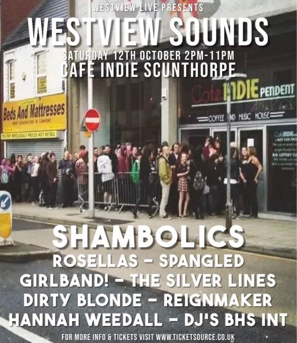 \\ HERE WE GO // WESTVIEW SOUNDS FULL LINEUP IS HERE ‼️ 🎫 ticketsource.co.uk/whats-on?q=wes…