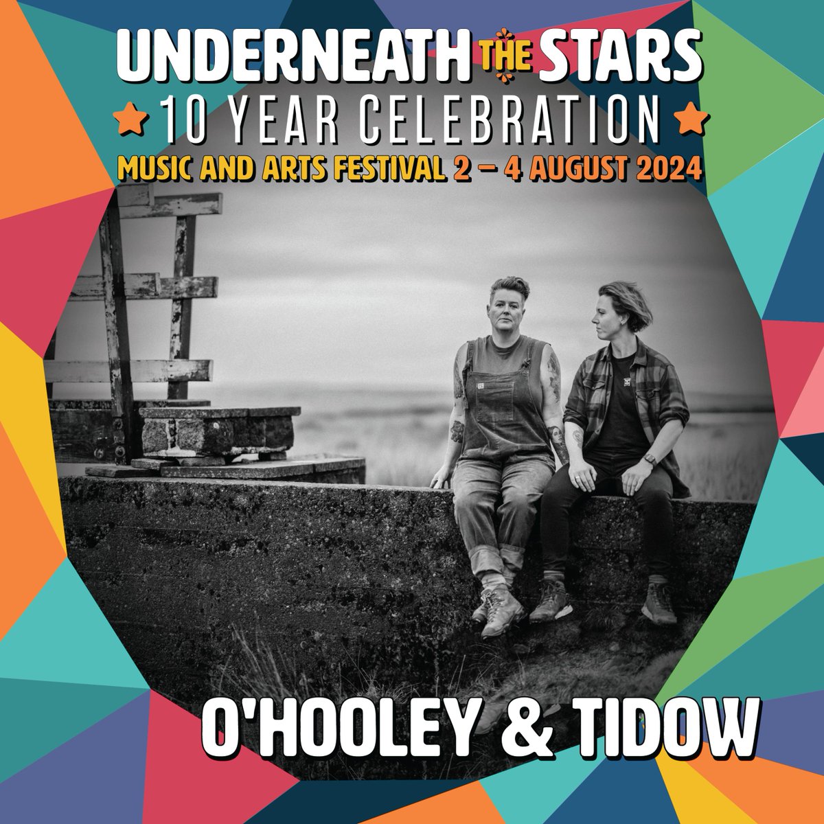 We’re so happy to be joining Underneath the Stars for their 10 Year Celebration, 2-4 August. Hope to see you there! More info and tickets here underneaththestarsfest.co.uk/tickets/ #UTSf2024 @festunderstars