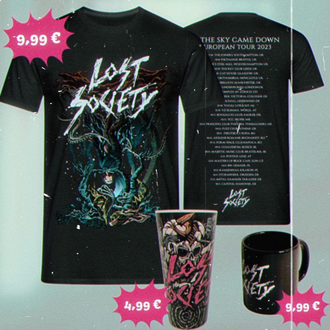 Easter merch sale alert 🔥 Get yours: eventune.shop/fi/lost-society