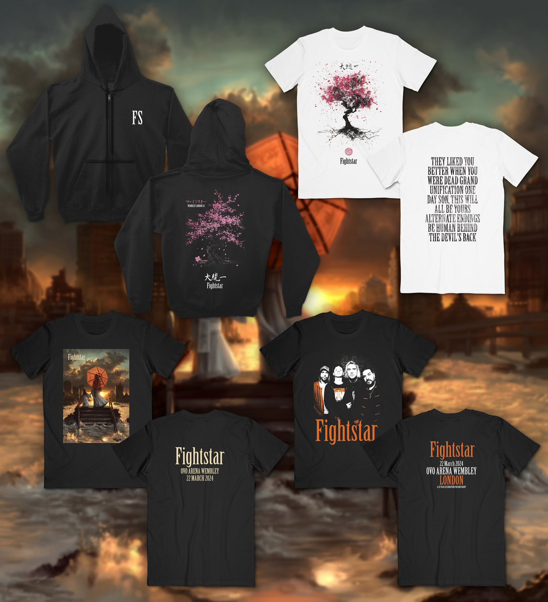 Still Buzzing ☠️

If you missed out on Wembley merch you can order now from our store! 👊

fightstar.tmstor.es