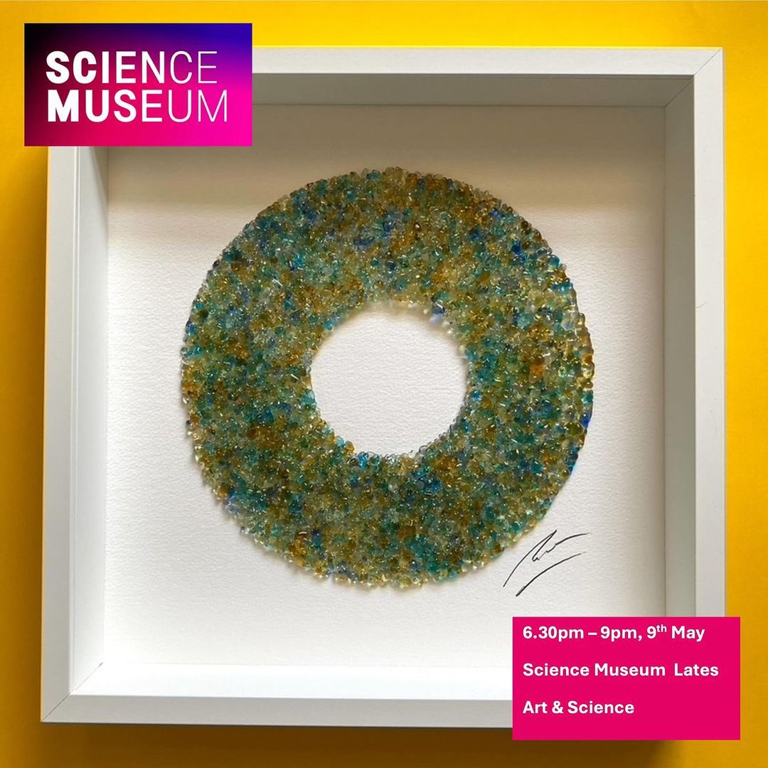 Exciting news from @KPK_inan who has been invited to exhibit a selection of her glass work at the @sciencemuseum for their Art & Craft Late! 

🔷 Day & Time
9 May 2024
6.30pm - 9pm

🔷 Venue
Science Museum
.
.
#kpkinanglass #glass #londonmakers #londonartists 
#handmade