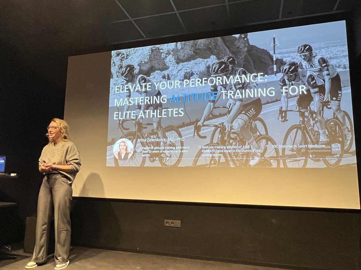 Giving a talk of TOP-7 competitive edge tools in #altitudetraining at <a href="/ScienceCycling/">Science&Cycling</a>
