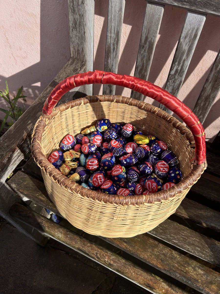 Barnes White Rabbit will be hopping & cycling through the village tomorrow, Saturday, with this basket of BCA Easter eggs. The BCA wishes everyone a Happy Easter & an enjoyable Bank Holiday weekend.