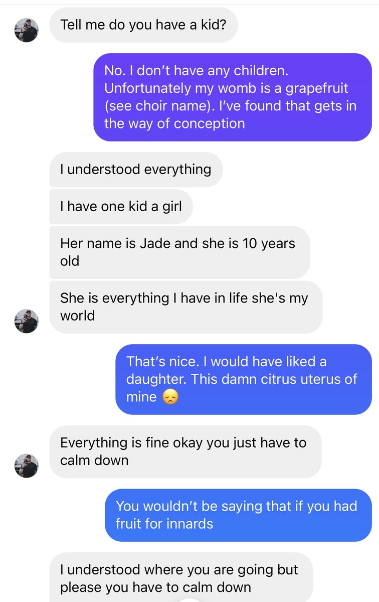 deathtospinach's tweet image. You know what? I’m sick and tired of men telling me to calm down 

Here’s me thinking I’ve met a lovely peacekeeping soldier but it turns out he’s like all the rest

They just don’t understand…

😡