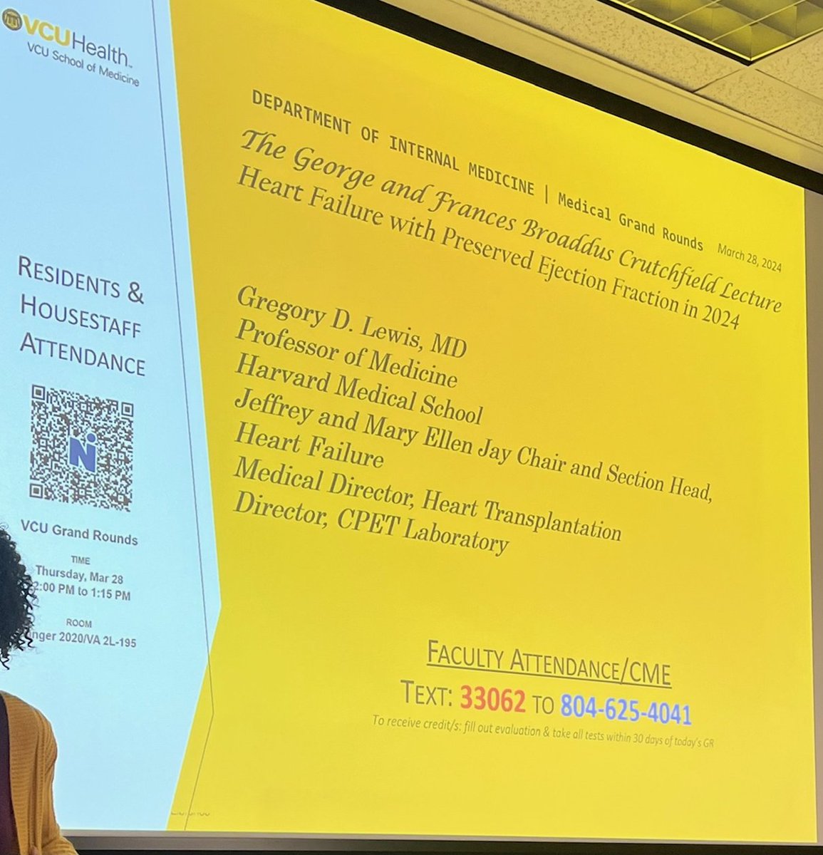 It is an honor to be here <a href="/VCUHeartHealth/">VCUHeartHealth </a> for the outstanding tradition of the Broaddus Crutchfield Endowed Lectures. Thank you <a href="/KeyurBShahRIC/">Keyur B. Shah</a> <a href="/SALLOUMFN/">Fadi N Salloum</a> <a href="/GregHundleyMD/">Greg Hundley</a> <a href="/totocarbone/">Salvatore Carbone, PhD, RDN, FHFSA, FASPEN</a> <a href="/VCUHealth/">VCU Health</a>  <a href="/MGHHeartHealth/">Mass General Heart</a>