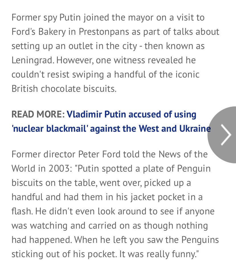 The people of Prestonpans knew Putin was a bad yin way back in 1991