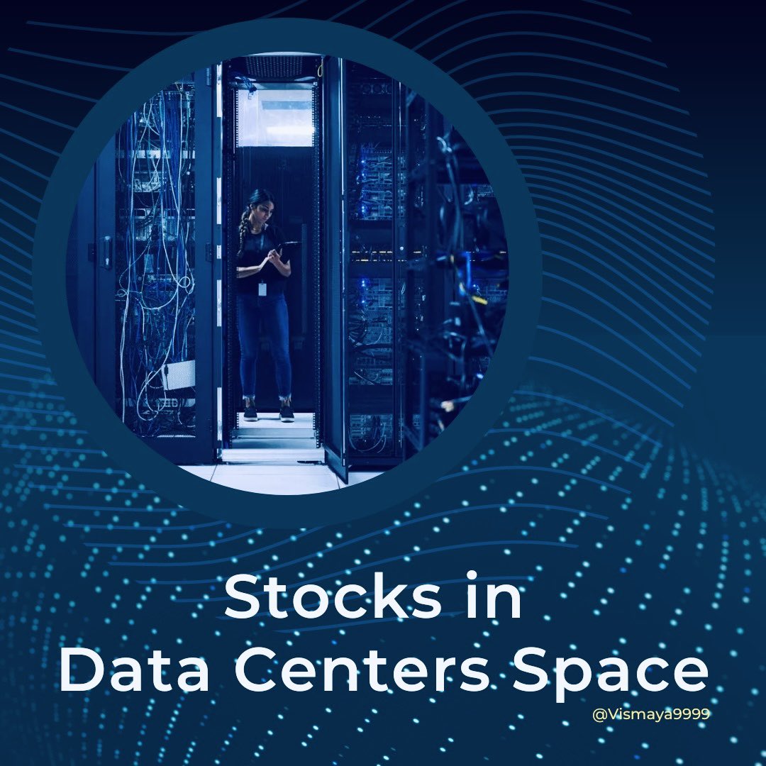 Vismaya9999's tweet image. 🔖𝐃𝐚𝐭𝐚 𝐂𝐞𝐧𝐭𝐞𝐫 𝐒𝐭𝐨𝐜𝐤𝐬

🤝Collaboration: @Jagadeesh0203 

🔖𝐃𝐚𝐭𝐚 𝐂𝐞𝐧𝐭𝐞𝐫

A data center is an IT infrastructure for storing and managing the data associated with the applications and services.

🔖𝐆𝐨𝐯𝐞𝐫𝐧𝐦𝐞𝐧𝐭 𝐅𝐨𝐜𝐮𝐬

The government of India is…