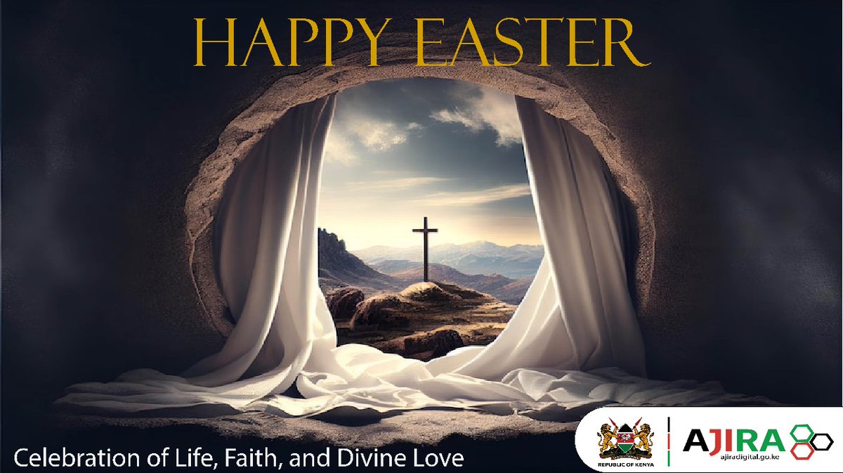 Happ Easter fam! May the blessings of renewal and hope be upon you and your families this #EasterWeekend #AjiraDigital #easter2024