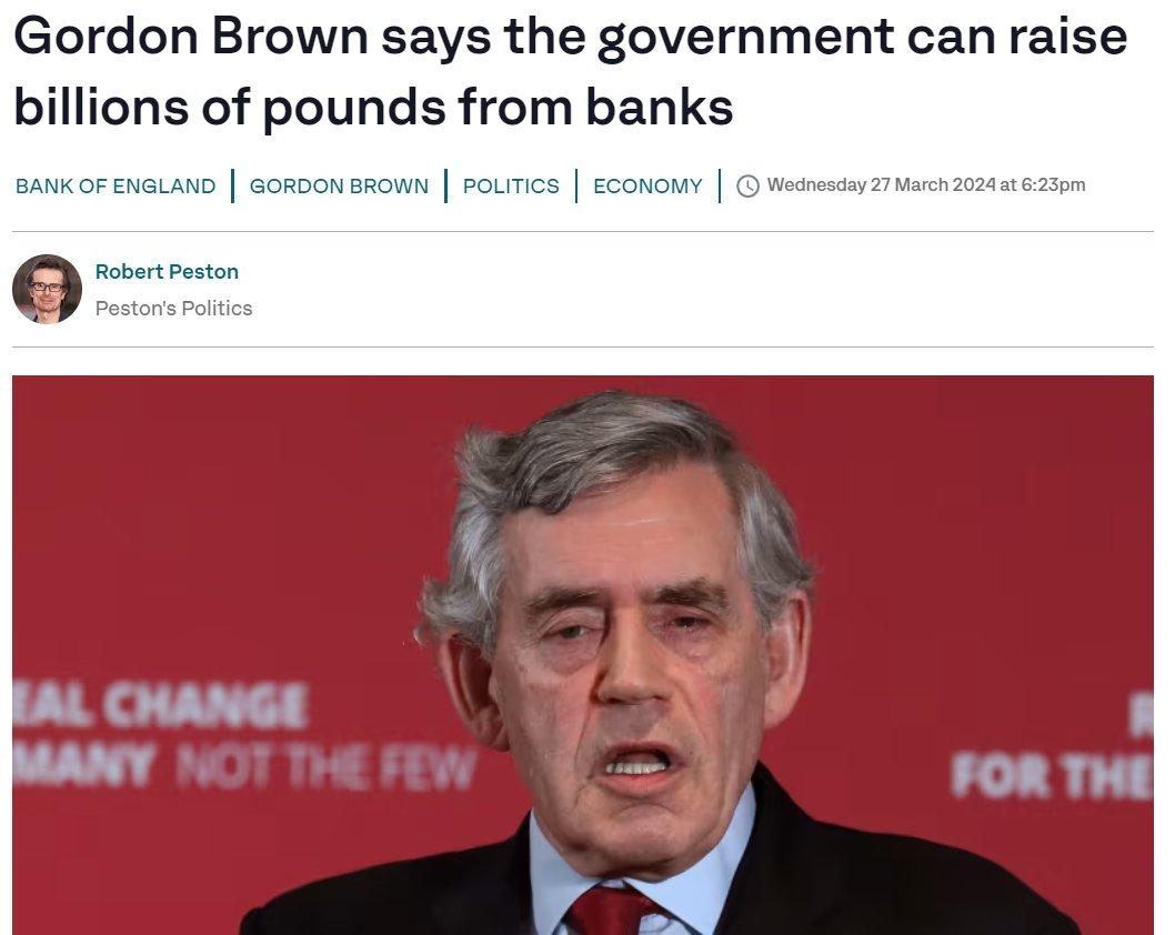 What do @GordonBrown, @NEF and @ecb have in common? 🤔 We want to stop billions of public money going to the banking sector by tiering central bank reserves! 🏛 What does this mean, how does it work and why will our fiscal rules still hold us back? ‼️ Long thread incoming 🧵