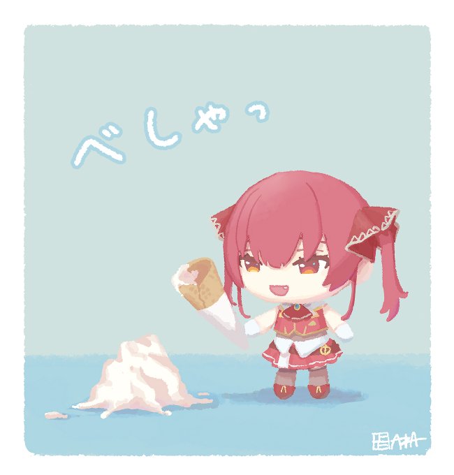 宝鐘マリン 「#マリンのお宝 UnisonのMVに出てきたちいさい船長 宝鐘マリン 「#マリンのお宝 UnisonのMVに出てきたちいさい船長