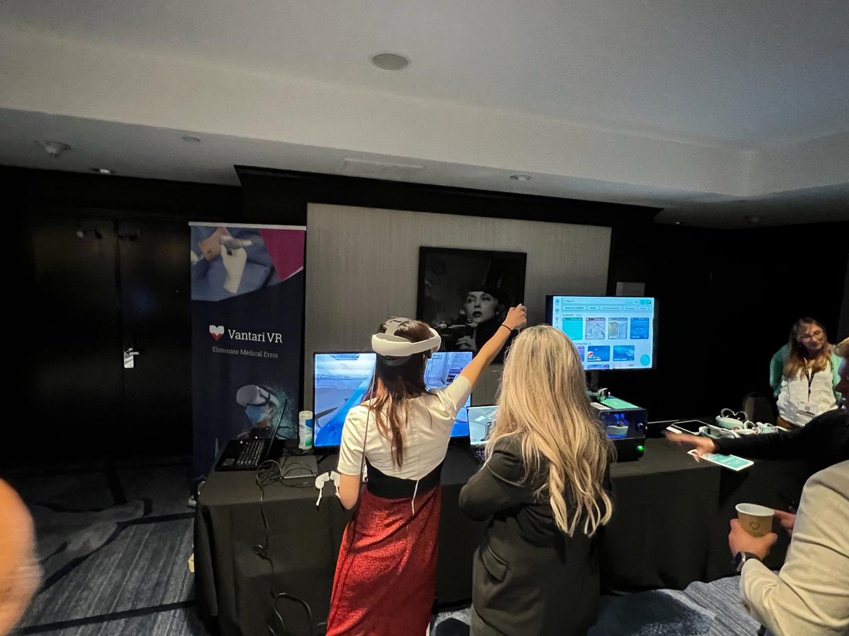 VantariVR (@vantarivr) on Twitter photo Huge turnout on Day 1 <a href="/CedarsSinai/">Cedars-Sinai</a> <a href="/virtualmedconf/">Virtual Medicine</a> #vMed24
<a href="/EpicNewsroom/">Epic Games Newsroom</a> <a href="/Apple/">Apple</a> <a href="/MetaQuestVR/">Meta Quest</a> <a href="/Meta/">Meta</a>
#virtualreality #AugmentedReality #vr #ar #healthcare #medtech #healthtech #digitalhealth #training #education #medicine #cardiology #innovation #simulation Huge turnout on Day 1 <a href="/CedarsSinai/">Cedars-Sinai</a> <a href="/virtualmedconf/">Virtual Medicine</a> #vMed24
<a href="/EpicNewsroom/">Epic Games Newsroom</a> <a href="/Apple/">Apple</a> <a href="/MetaQuestVR/">Meta Quest</a> <a href="/Meta/">Meta</a>
#virtualreality #AugmentedReality #vr #ar #healthcare #medtech #healthtech #digitalhealth #training #education #medicine #cardiology #innovation #simulation