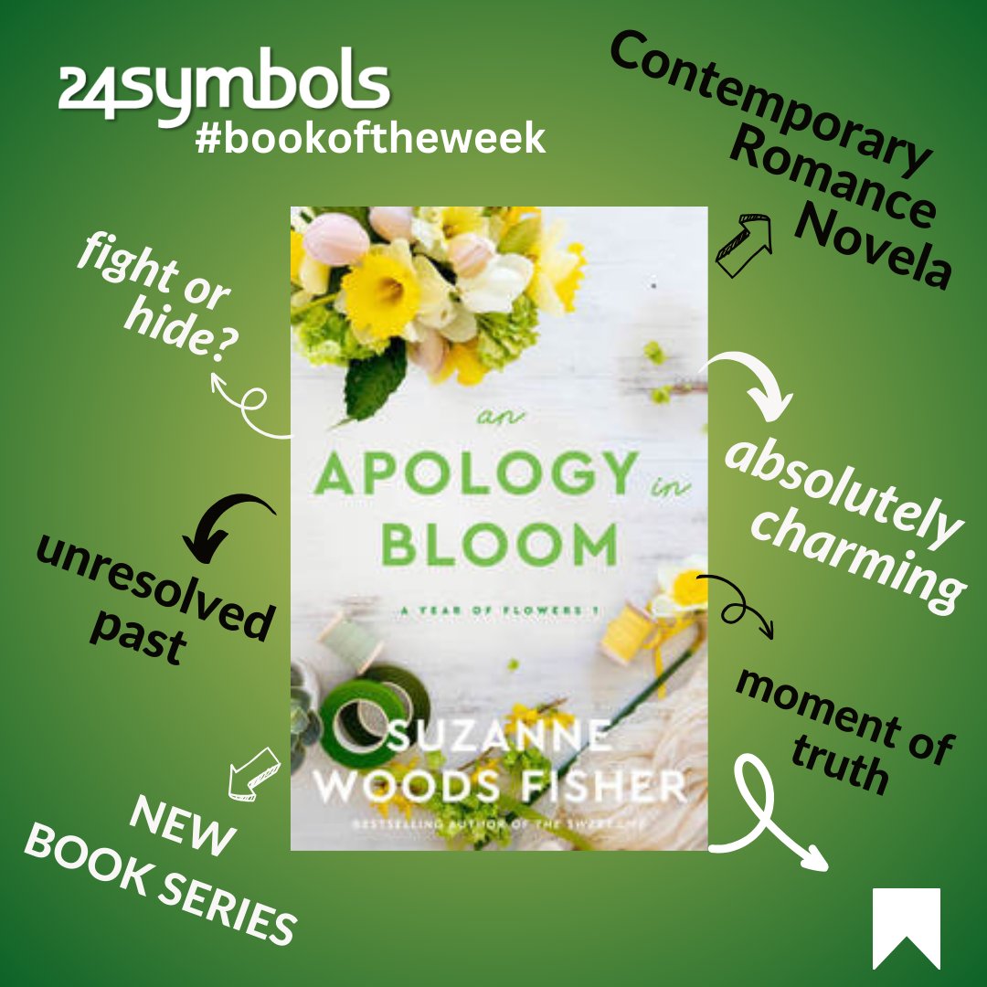 ❤ Our #bookoftheweek at one glance! ❤ 📲 Read AN APOLOGY IN BLOOM by Suzanne Woods Fisher on 24symbols! 24symbols.com/book/english/s… @RevellBooks #romance #contemporaryromance #amreading #bookish #reading #books #ebooks #booklove #bookcommunity #bookworm