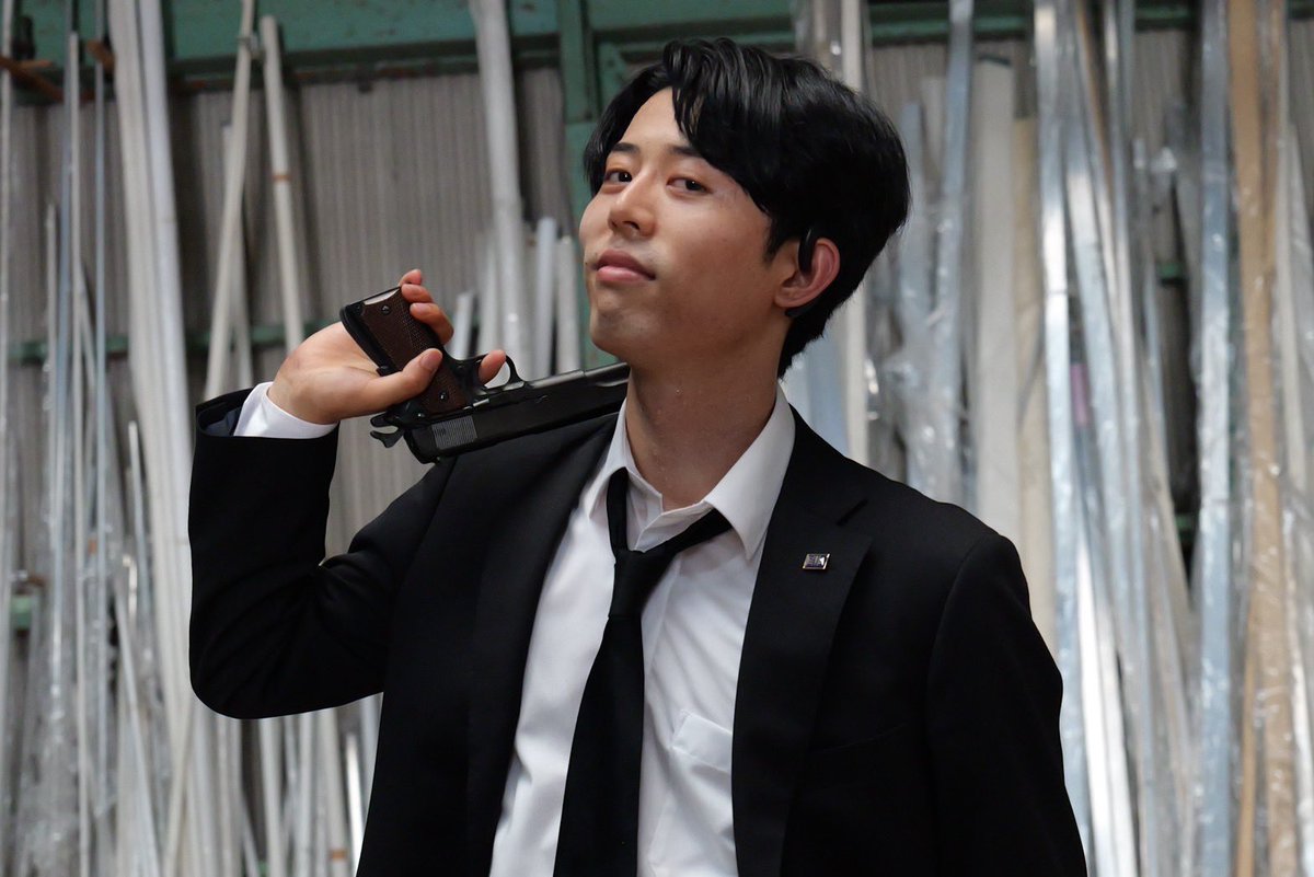ponzcinema's tweet photo. 先日の撮影で、長い間、主人公のバディであるカンザキを演じてくださった大石一慶さん@OO1850825 、オールアップでした‼️
本当にありがとうございました❗️
劇中のカンザキの活躍をお楽しみに❗️

#PonzCINEMA https://t.co/YwNVDeZSZC