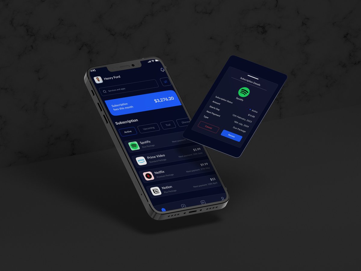 RafatTamim's tweet photo. Just dropping a new #DribbbleShot showing my most recent UI/UX design. Check it out https://t.co/U8VANAst5y

#uidesign #uxdesign #app #webdesign #ux #ui #figma #dribbble #UserInterface #dribbble #subscriptionmanagement #productdesign https://t.co/pGd5st6Aut